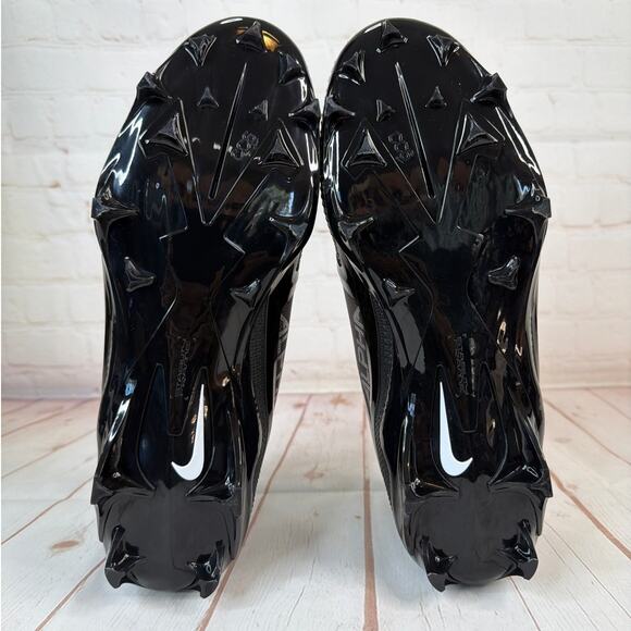 Nike Alpha Elite 4 Menace Black/Silver Football Cleats Mens Size 11 (FD7036-002) - Picture 9 of 10